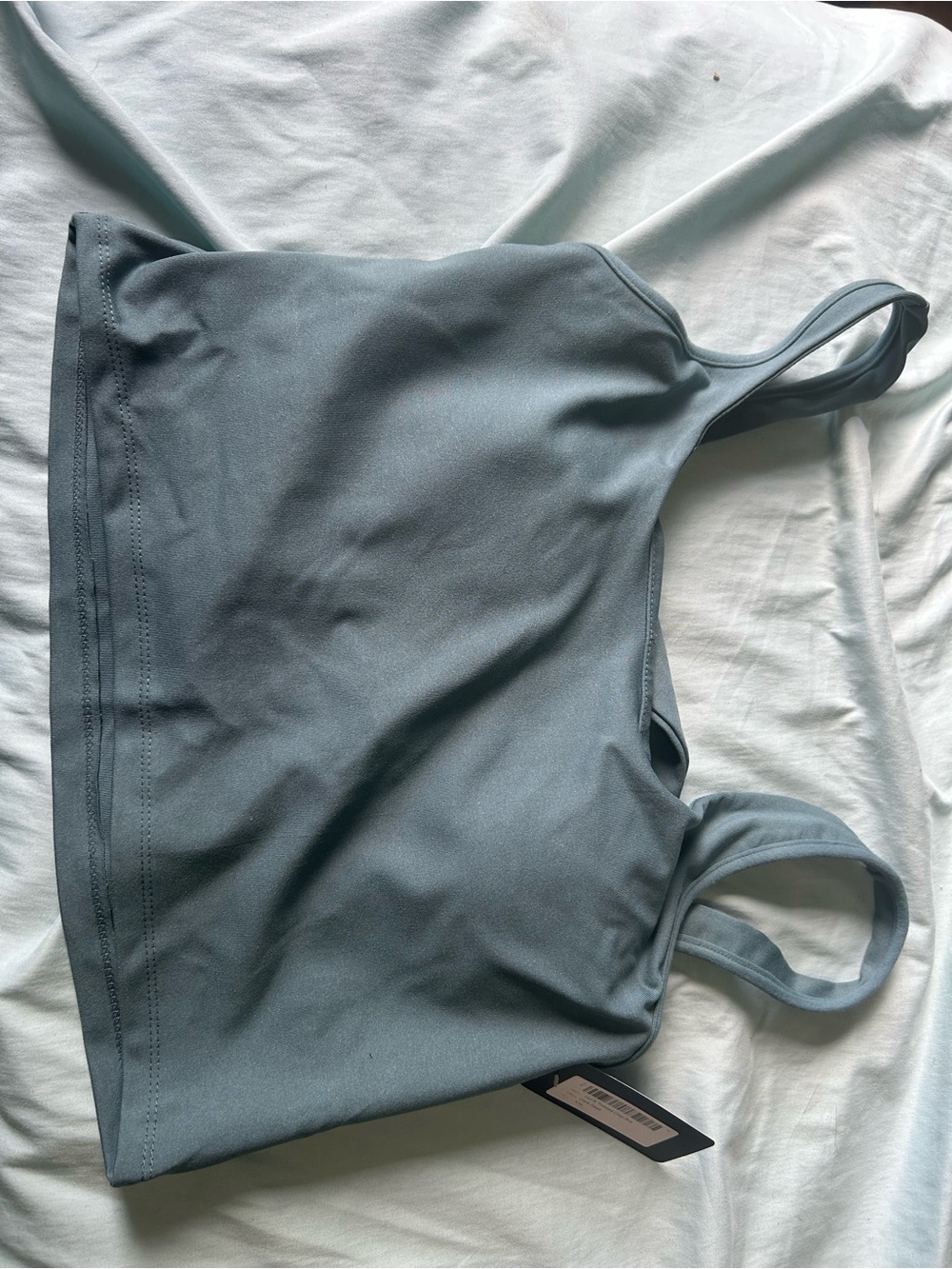 Light Slate Blue Seamless Sports Bra